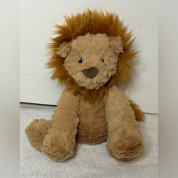 AUTHENTIC JELLYCAT FUDDLEWUDDLE LION-MEDIUM - Picture 1 of 9